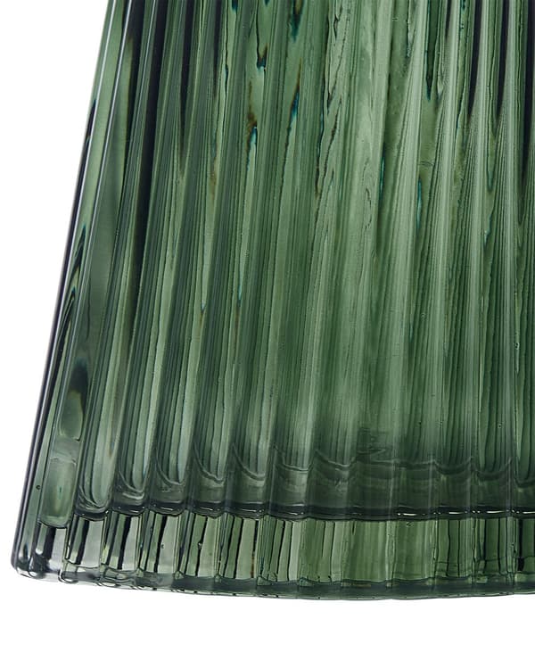 Vase Grå Glas 26 cm Moderne Glasvase til Stuen Bordpynt til Soveværelse Pynteting til Vindueskarm Tilbehør Blomstervase