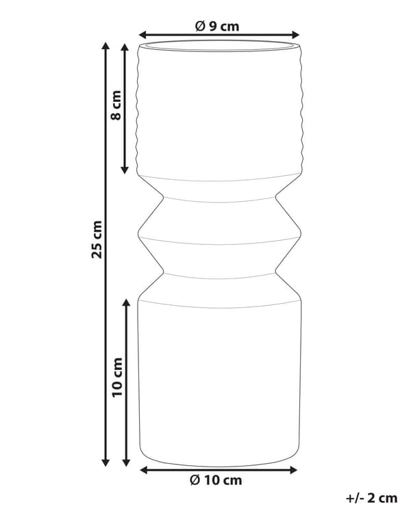 Vase Grøn Glas 26 cm Moderne Glasvase til Stuen Bordpynt til Soveværelse Pynteting til Vindueskarm Tilbehør Blomstervase Abstrakt