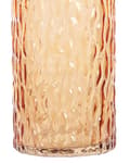 Miniatyrbilde 7 av 7: Vase Oransje Glass 20 cm Retro design Blomstervase Dekorasjon Tilbehør Innredning