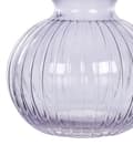 Miniatyrbilde 5 av 5: Vase Lilla Glass 26 cm Retro design Moderne Blomstervase Dekorasjon Tilbehør Innredning