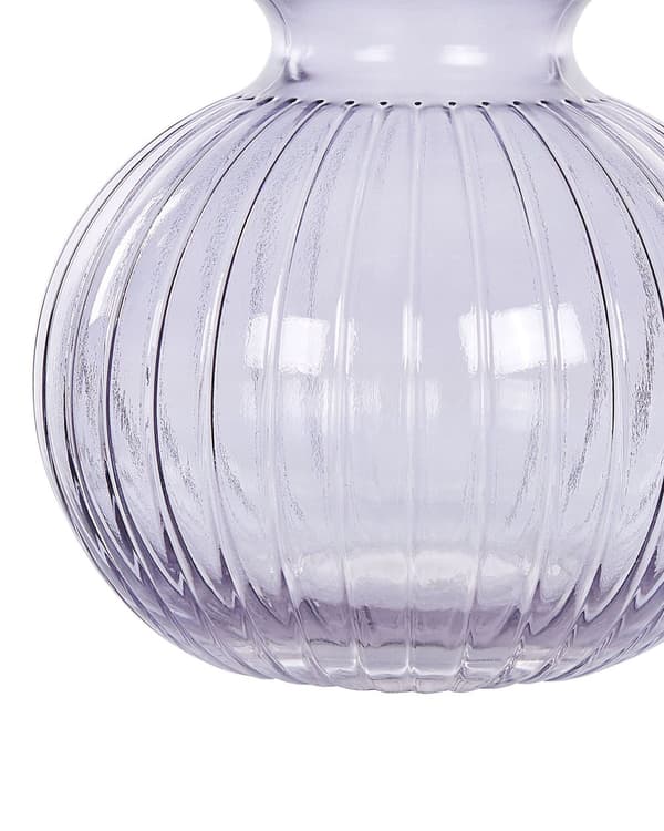 Vase Lilla Glass 26 cm Retro design Moderne Blomstervase Dekorasjon Tilbehør Innredning