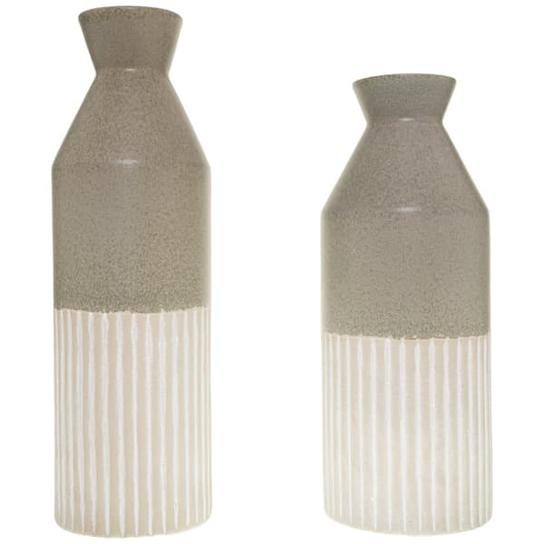 Hill Interiors Mason Collection Ellipse keramik hög vas