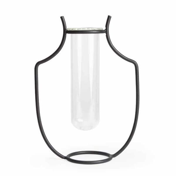 Järnvas - amphora soliflore - industriell stil