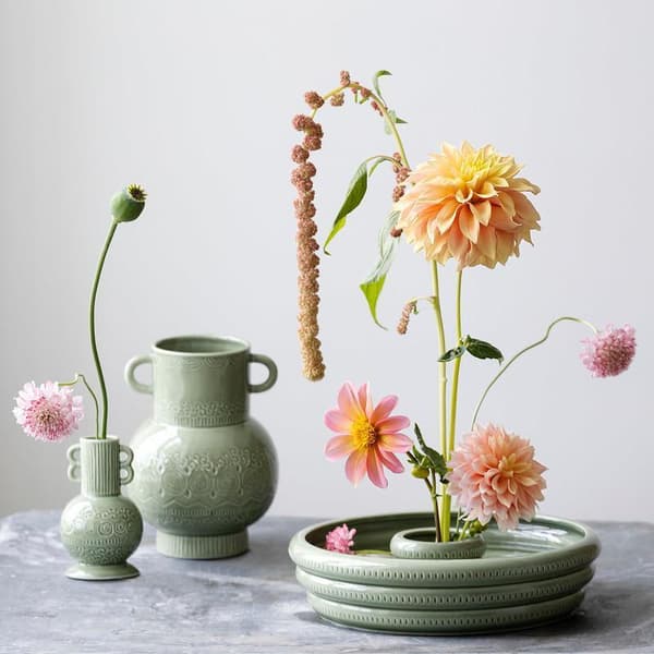 Vas Floral Art Set m fakir Ø 25 Cult Design