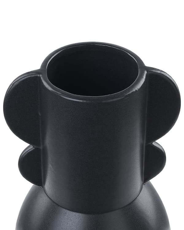 Dekorativ Bordsvas Svart 29 cm Modern