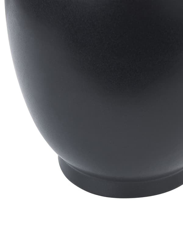 Dekorativ Bordsvas Svart 29 cm Modern