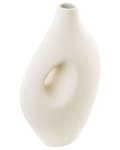 Miniatyrbillede 7 af 9: Blomstervase Hvid Porcelæn 32 cm Dekorativ Håndlavet Vase Hjemmetilbehør Dekoration Moderne Design
