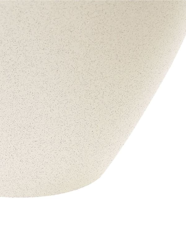 Blomstervase Hvid Porcelæn 32 cm Dekorativ Håndlavet Vase Hjemmetilbehør Dekoration Moderne Design