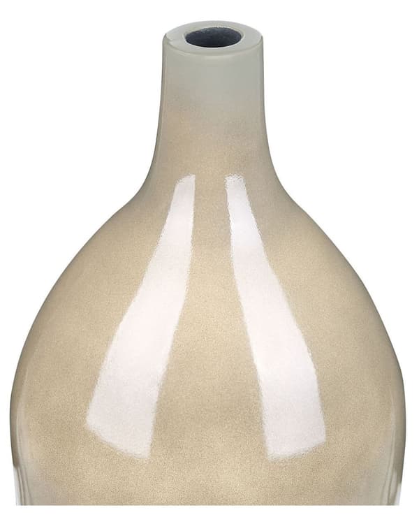 Dekorativ Vase Taupe Terracotta Elegant Moderne Stue Soveværelse