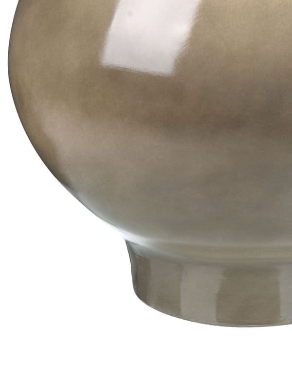 Dekorativ Vase Taupe Terracotta Elegant Moderne Stue Soveværelse