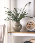 Miniatyrbilde 2 av 6: Blomstervase Taupe Terracotta 31 cm Moderne design Dekorasjon Tilbehør Stue Soverom