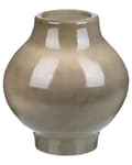 Miniatyrbilde 1 av 6: Blomstervase Taupe Terracotta 31 cm Moderne design Dekorasjon Tilbehør Stue Soverom