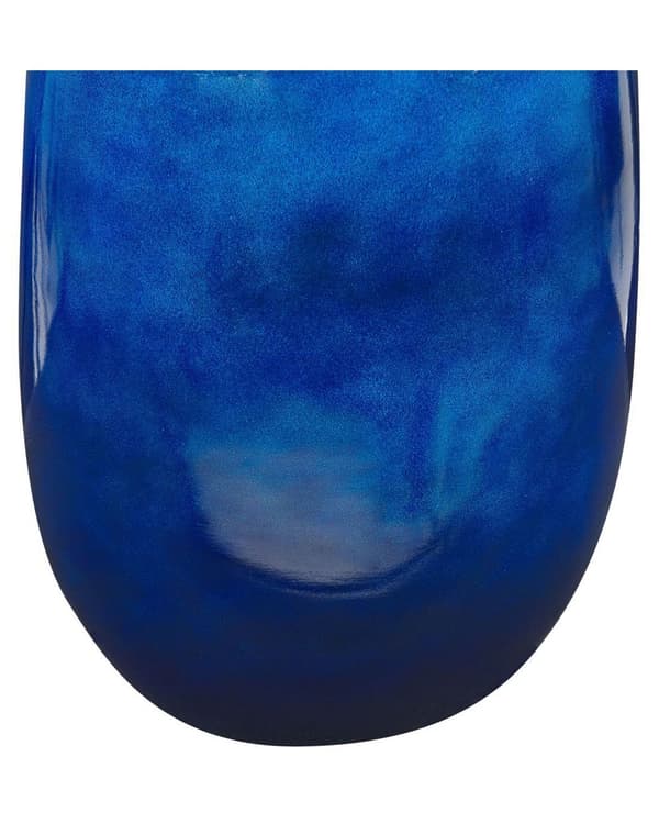 Burkformad Blomvas Mörkblå Terracotta Modern Hög Vardagsrum Sovrum