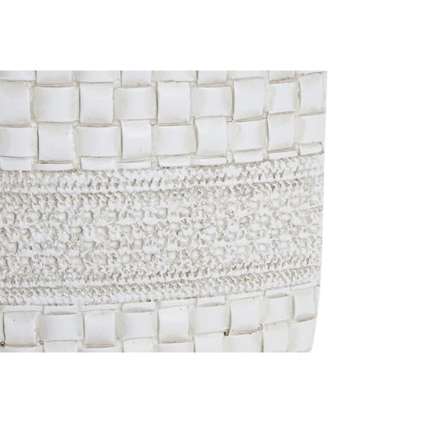 Maljakko DKD Home Decor Valkoinen Hartsi Moderni 18 x 6 x 28 cm