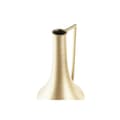 Miniatyrbillede 3 af 3: Vase DKD Home Decor Gylden Metal Flødefarvet Tropisk Blad af en plante (21 x 21 x 71 cm)