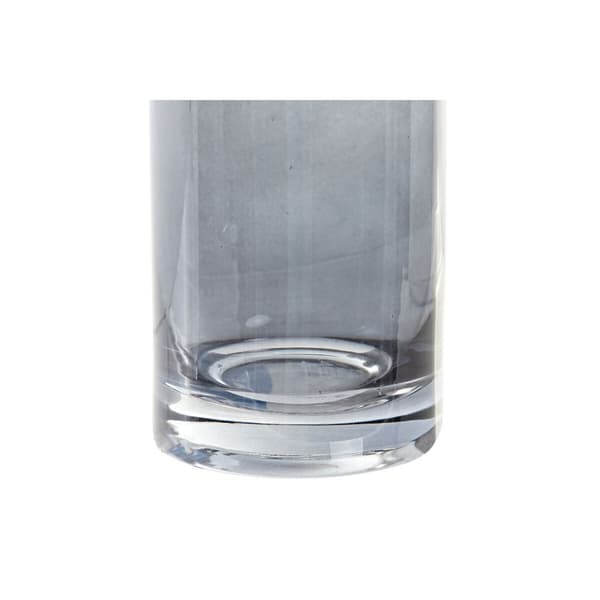 Vase DKD Home Decor Grå Gul Krystal To-farvet (6 x 6 x 18 cm)