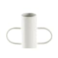 Miniatyrbillede 2 af 3: Vase DKD Home Decor Hvid Natur Metal 20 x 16 x 40 cm