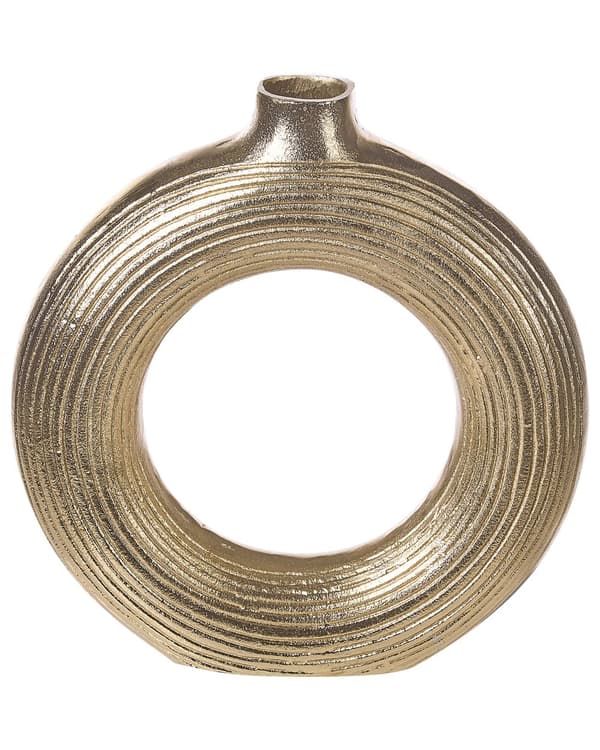 Dekorativ vase Comal Aluminium Distressed Look Indretningstilbehør Glamourøs Moderne Design