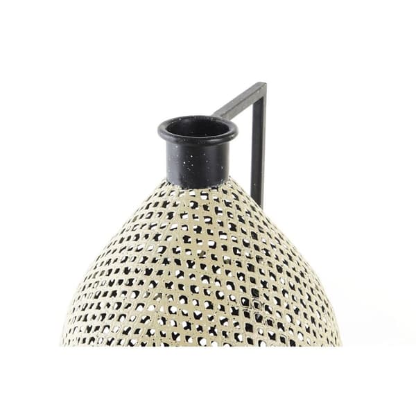 Vase DKD Home Decor Sort Metal Brun Lys brun (26 x 26 x 39 cm)
