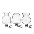 Miniatyrbillede 1 af 4: Vas med klämma 3-pack Klar