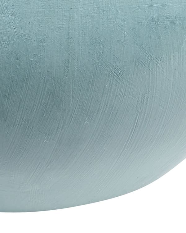 Gulvvase Blå Beige Terrakotta 43 cm Håndlavet Høj Keramik Vase Afrikansk Mønster Boho Design Tilbehør Blomstervase Dekoration Stue Bordpynt