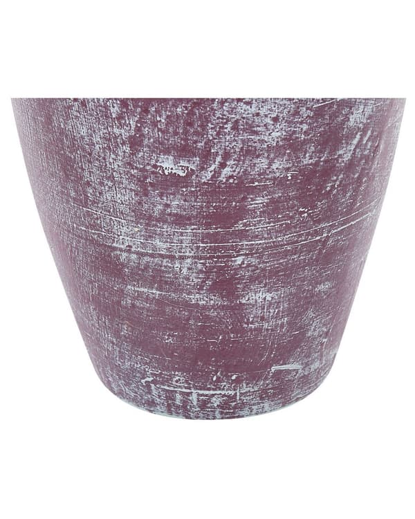 Dekorativ Vase Guld og Grøn Terracotta Antik Distressed Finish Naturlig Stil Tørrede Blomster