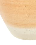 Miniatyrbillede 9 af 9: Vase Orange Beige Terracotta 34 cm Håndlavet Rund Farverig Gulvvase Retro Vintage Design til Stuen Bordpynt Dekoration Blomstervase