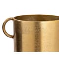 Miniatyrbillede 2 af 3: Vase DKD Home Decor 25 x 18 x 41 cm Sort Gylden Aluminium Moderne (2 enheder)