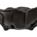 Pikkukuva 4 / 4: Pöytäkoriste Harmaa Levy Kasvien lehtiä 17,5 x 13,5 x 5 cm