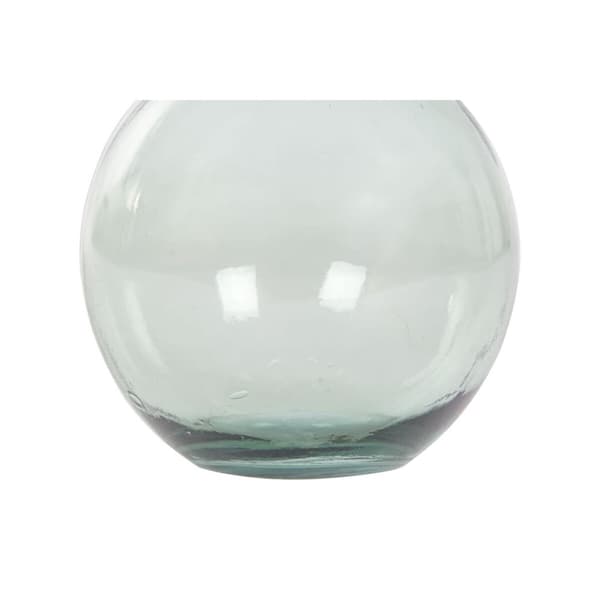 Vas DKD Home Decor 29 x 29 x 36 cm Grön Härdat glas
