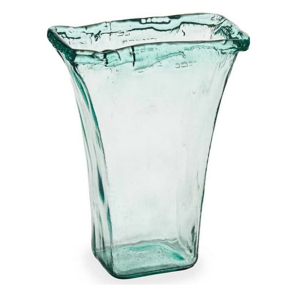 Vase 27 x 34,5 x 14 cm Krystal Gennemsigtig (2 enheder)