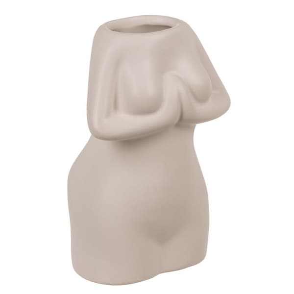 Vase / Keramikvase - Kvindekrop - Vælg farve