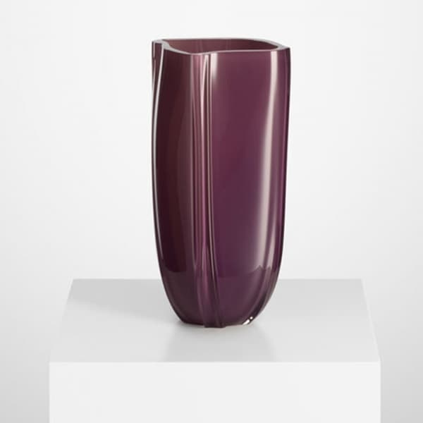 Soft vas Aubergine H 31 cm - Kosta Boda