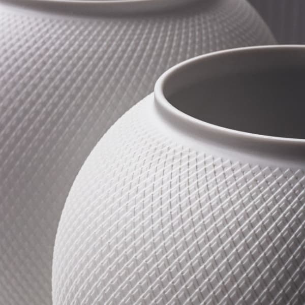 Rhombe Vas, 17cm - Lyngby Porcelæn