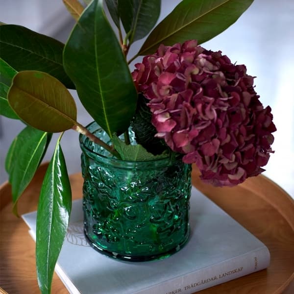 Kungliga Eken Pot/Lykta/Vas blue H 15cm - Vas Vitreum