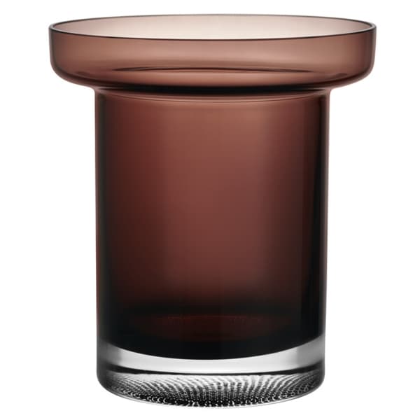 Limelight Rose Vase Caramel, H 19,5cm - Kosta Boda
