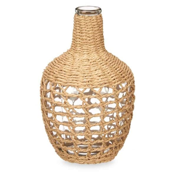 Dekorativ karaff Brun Glas 17 x 31 x 17 cm (4 antal)