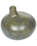 Pikkukuva 1 / 6: Koristemaljakko harmaa kulta 18 cm terrakotta käsintehty kapea kaula retro perinteinen