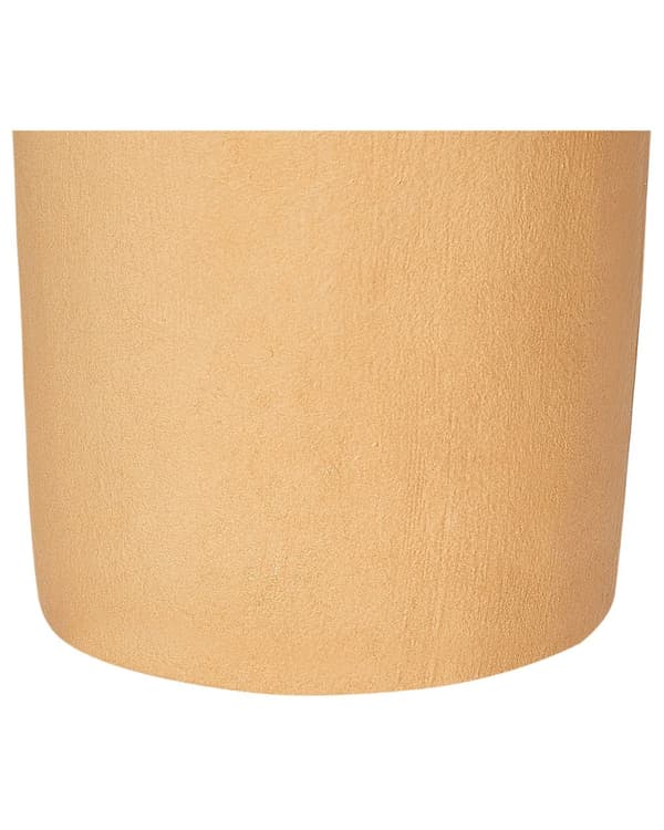 Koristemaljakko oranssi 60 cm terrakotta käsintehty korkea sylinteri perinteinen