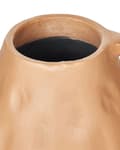Miniatyrbilde 5 av 6: Dekorativ vase Beige Terracotta 40 cm Håndlaget Tradisjonell design Hjemmedekorasjon Stue