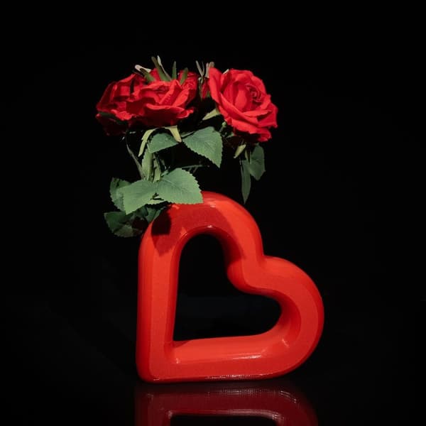 Valentine hjärta vas heminredning