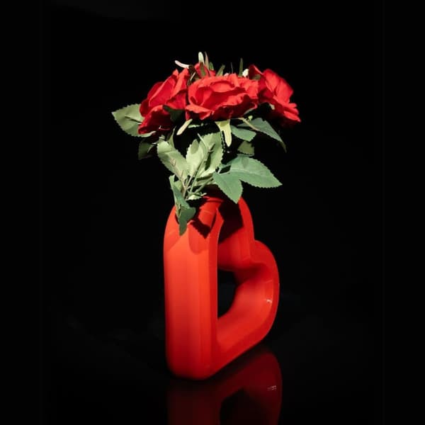 Valentine hjärta vas heminredning