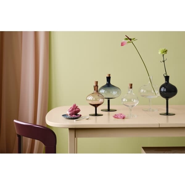 Bod Vase Burgundy, H 23cm - Kosta Boda
