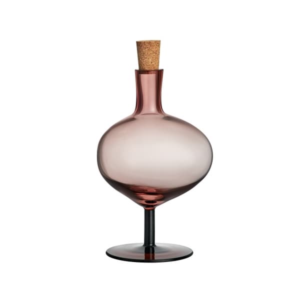 Bod Vase Burgundy, H 23cm - Kosta Boda