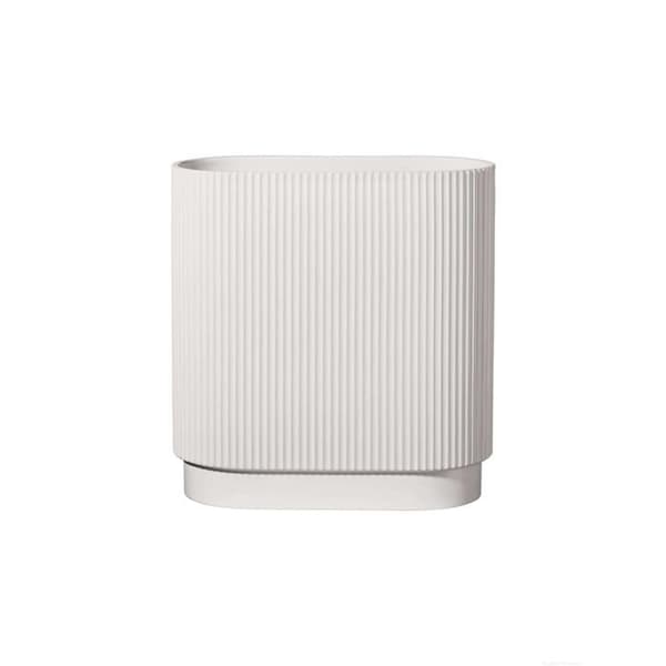 Vas - soliflore Asa - 63014091 - Art Deco Vit Porslinsvas 26 x 12 x 30 cm