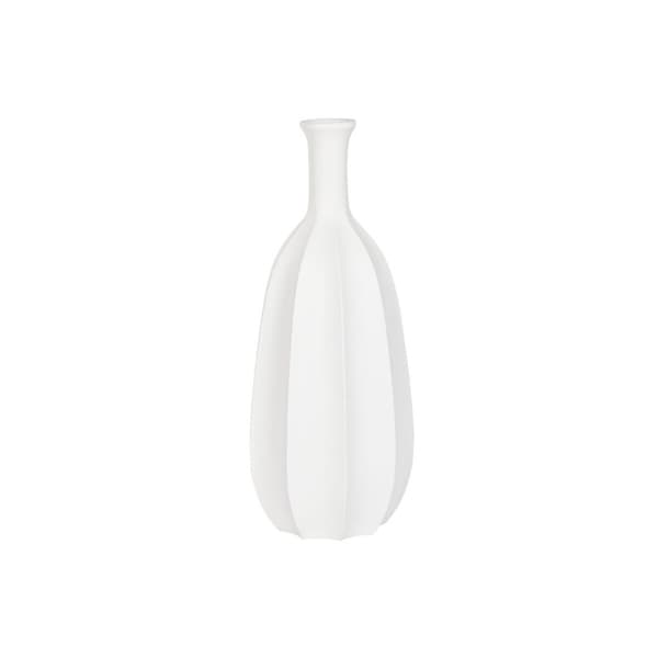Vas Home ESPRIT Vit Glasfiber 30 x 30 x 80 cm
