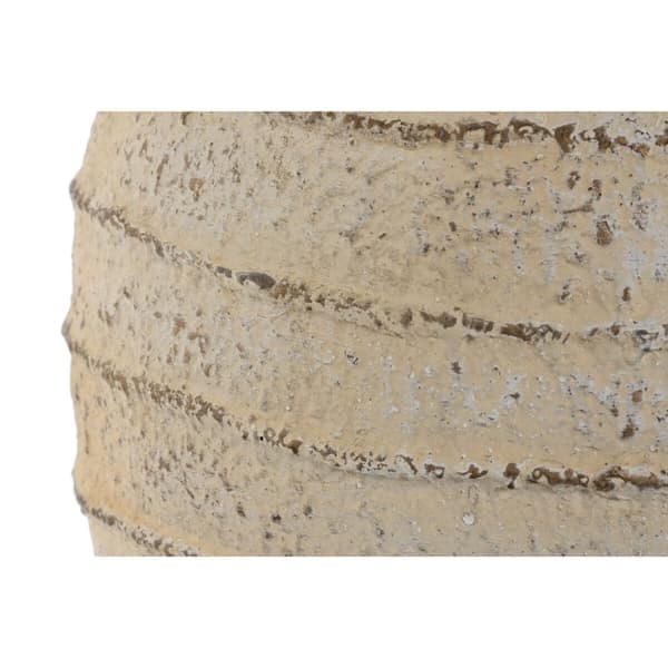 Vase Home ESPRIT Hvid Magnesium 32 x 32 x 41 cm