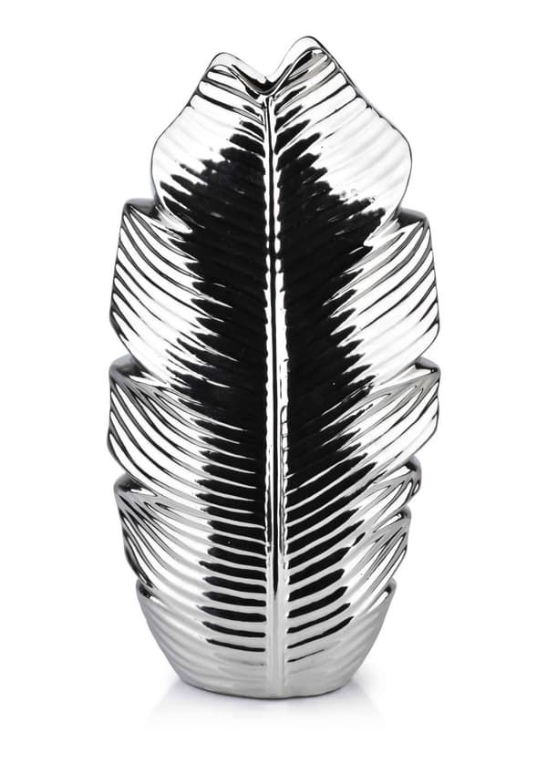 BLAD SØLVVASE 7,5x17xh35cm