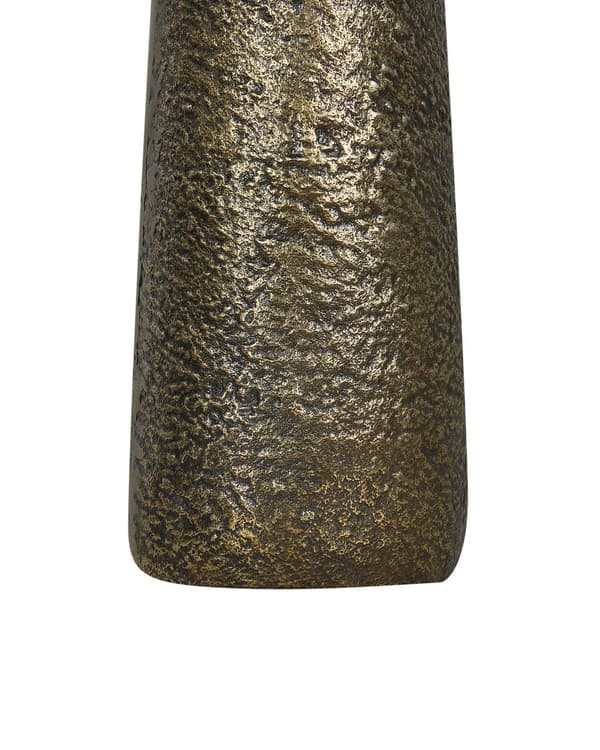 Dekorativ Vas Mässingsfinish Aluminium 40 cm Hemtillbehör Dekoration Vardagsrum Sovrum Matsal