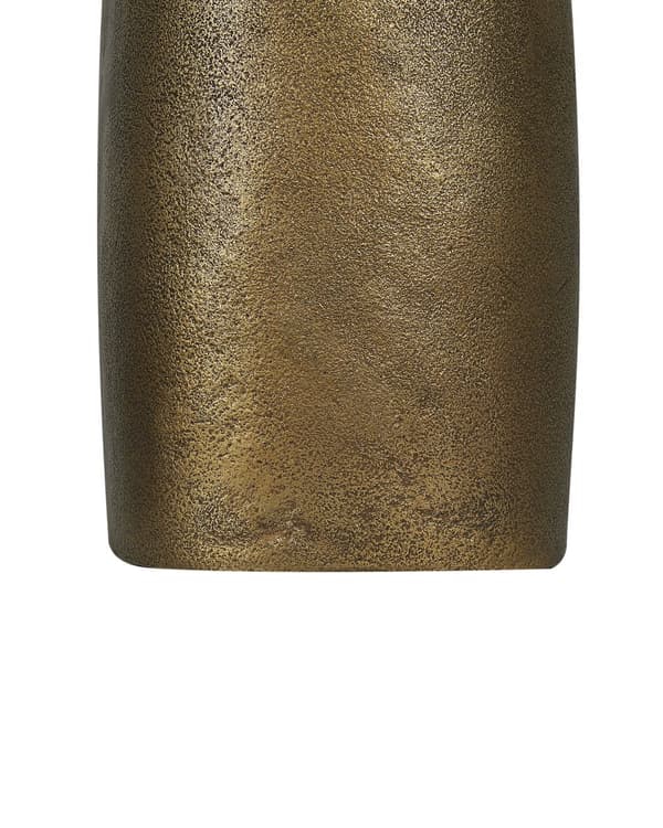 Dekorativ Vas Mässingsfinish Aluminium 46 cm Hemtillbehör Dekoration Vardagsrum Sovrum Matsal